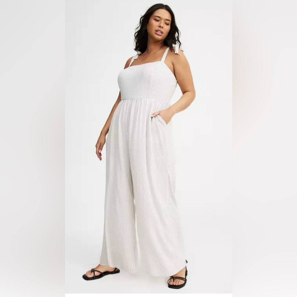 Torrid Bow Strap Jumpsuit